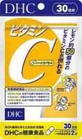 DHC Витамин C (содержание в 2 капсулах 1000мг) курс 30 дней капсулы 60шт
