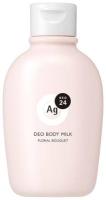 Дезодорирующее молочко для тела AG Deo 24, жидкое (цветочный букет),