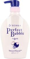 Shiseido Senka Perfect Bubble For Body Sweet Floral Гель-Пена для Душа 500ml гель-пена 500