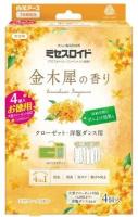 Hakugen Earth Osmanthus для гардероба Средство от насекомых Мисс Ллойд (1 коробка (4 шт.) х 6)