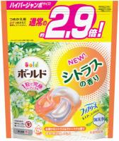 Капсулы для стирки белья P&G Bold 4-в-1, 4D-гелевые шарики (с кондиционером) – Цитрус