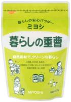 Пищевая сода Miyoshi Soap Lifestyle 21,2 унции (600 г) (жидкость: слабощелочная, состав: бикарбонат натрия),