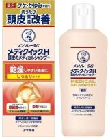 Mentholatum Medic Quick H Scalp Лечебный шампунь Увлажняющий флакон