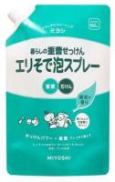 Мыло Miyoshi Living Baking Soap Eri Sleeve Foam Spray Refill 600 мл