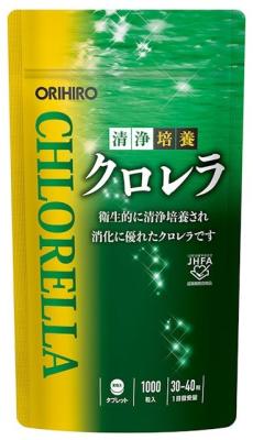 ORIHIRO Хлорелла таблетки 1000 шт